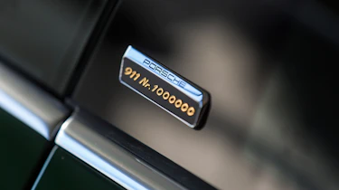 Porsche 911 Carrera - 1 millionth car badge 1