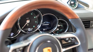 Porsche 911 Carrera - 1 millionth car interior