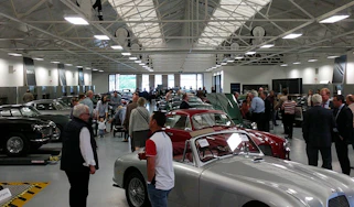 Aston Martin Works auction - showroom