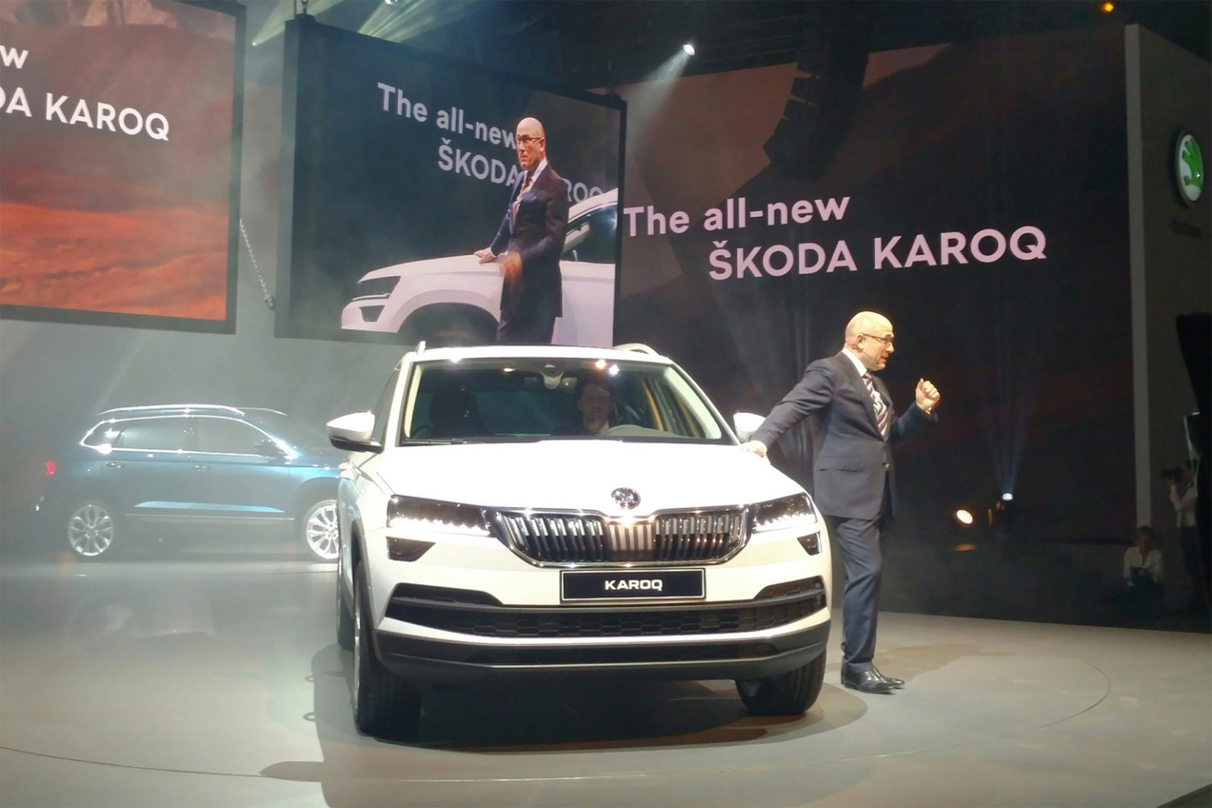 Karoq launch - front 3