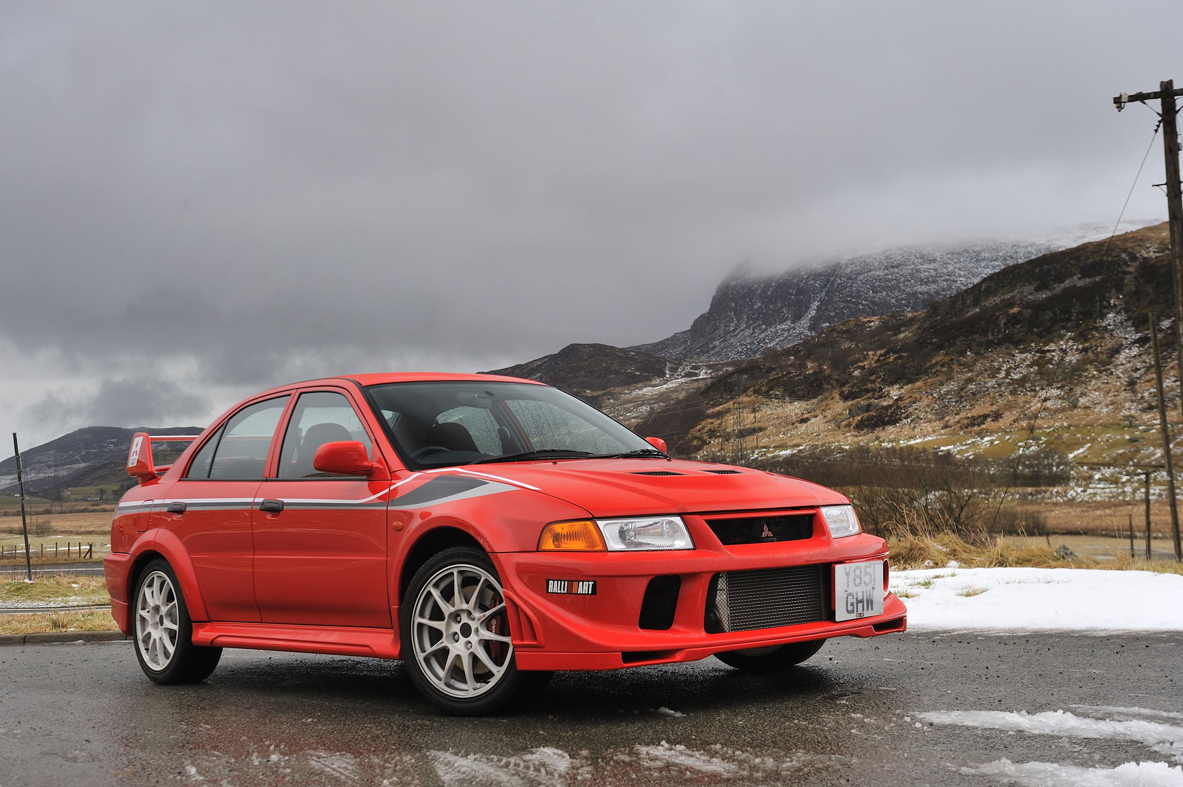 Mitsubishi Evo VI Tommi Makinen Edition - front three quarter