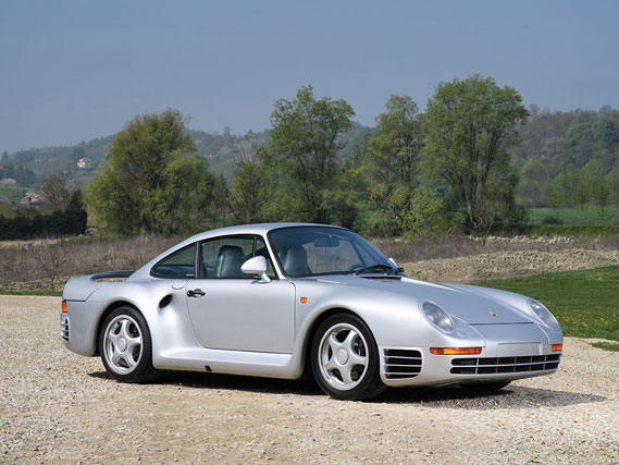 Porsche 959 - Front