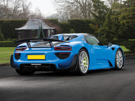 Porsche 918 Spyder - Rear