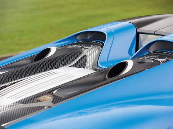 Porsche 918 Spyder - Exhausts