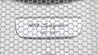 Porsche 918 Spyder - Plaque