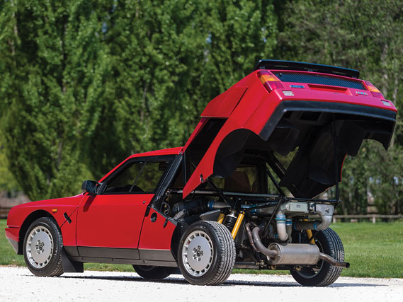 Lacia Delta S4 - Rear