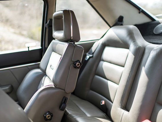 Audi Sport Quattro - Seats
