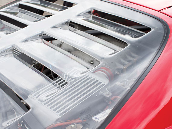 Ferrari F40 - Rear screen