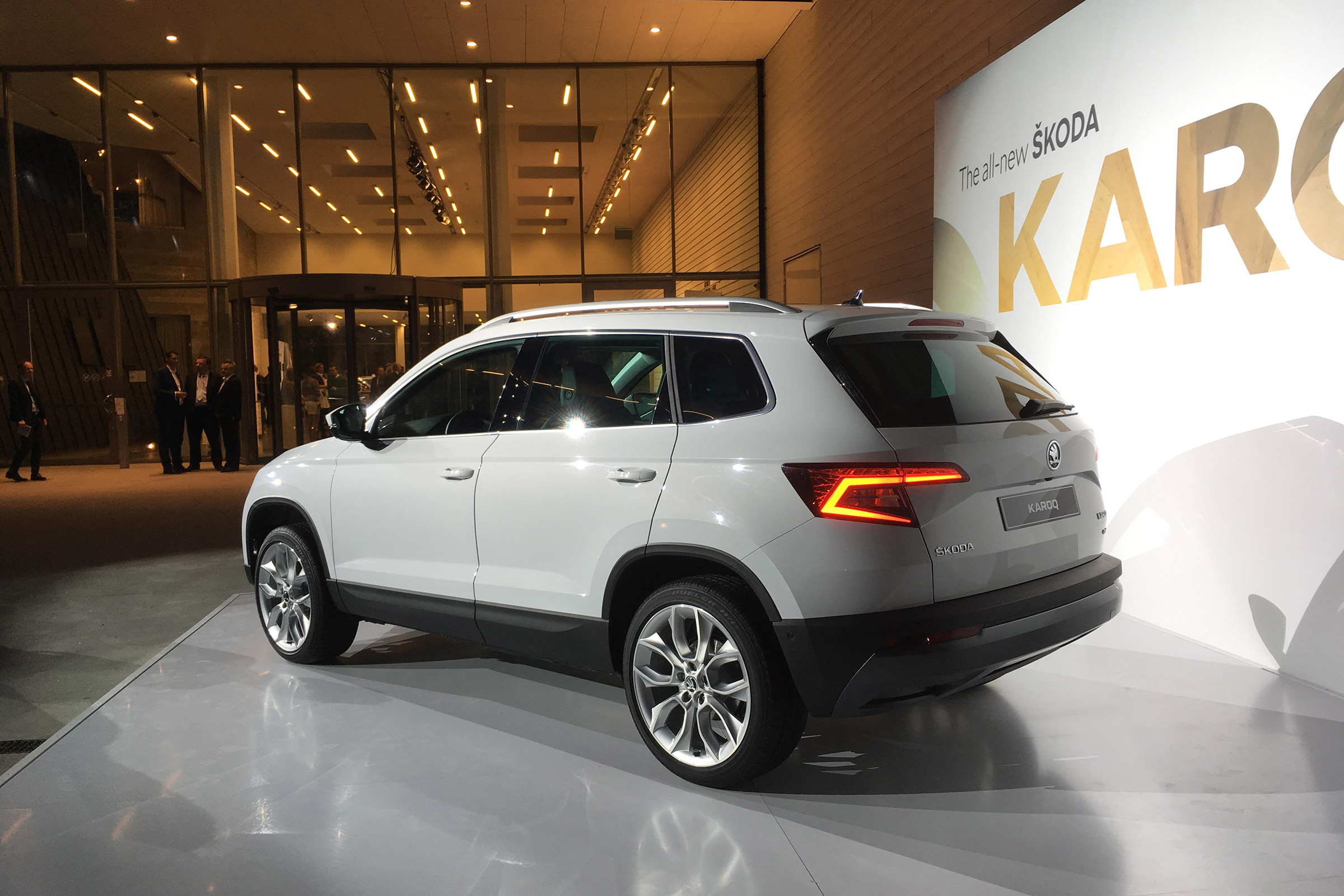 Skoda Karoq - rear three quarter