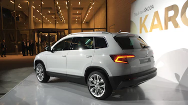 Skoda Karoq - rear three quarter