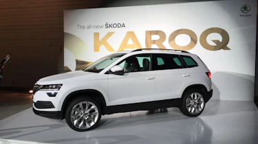 Skoda Karoq - front three quarter