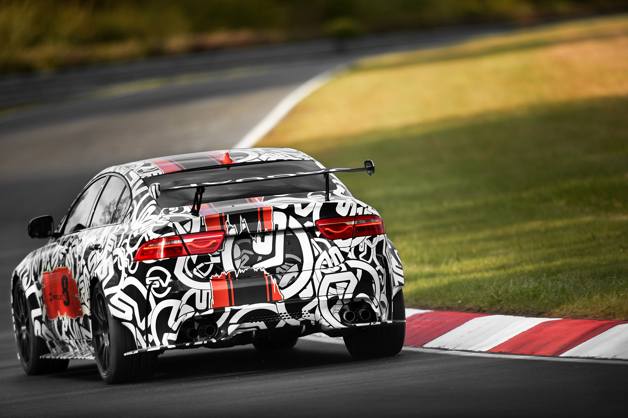 Jaguar XE SV Project 8 - rear