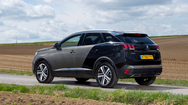 Peugeot 3008 GT rear three quarters