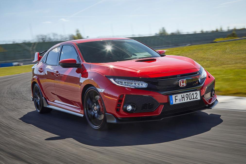 Honda Civic Type R - front tracking