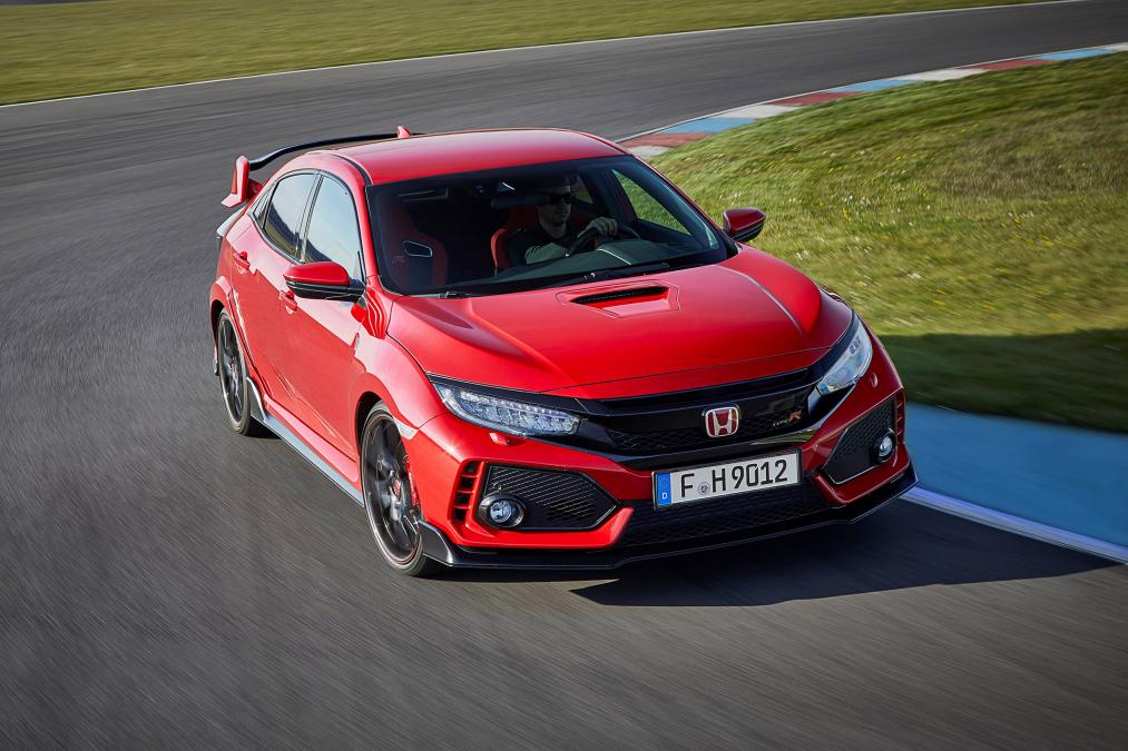 Honda Civic Type R - front cornering