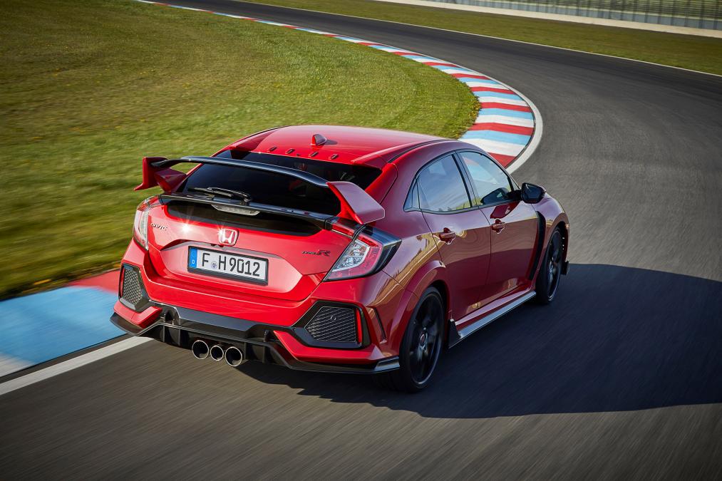 Honda Civic Type R - rear tracking