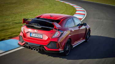 Honda Civic Type R - rear tracking