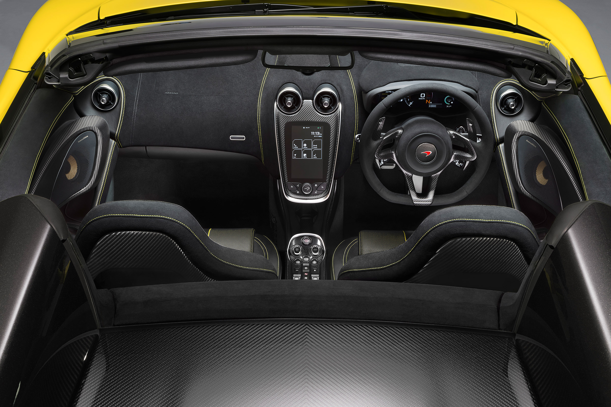 McLaren 570S Spider - dash