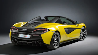 McLaren 570S Spider - rear roof down