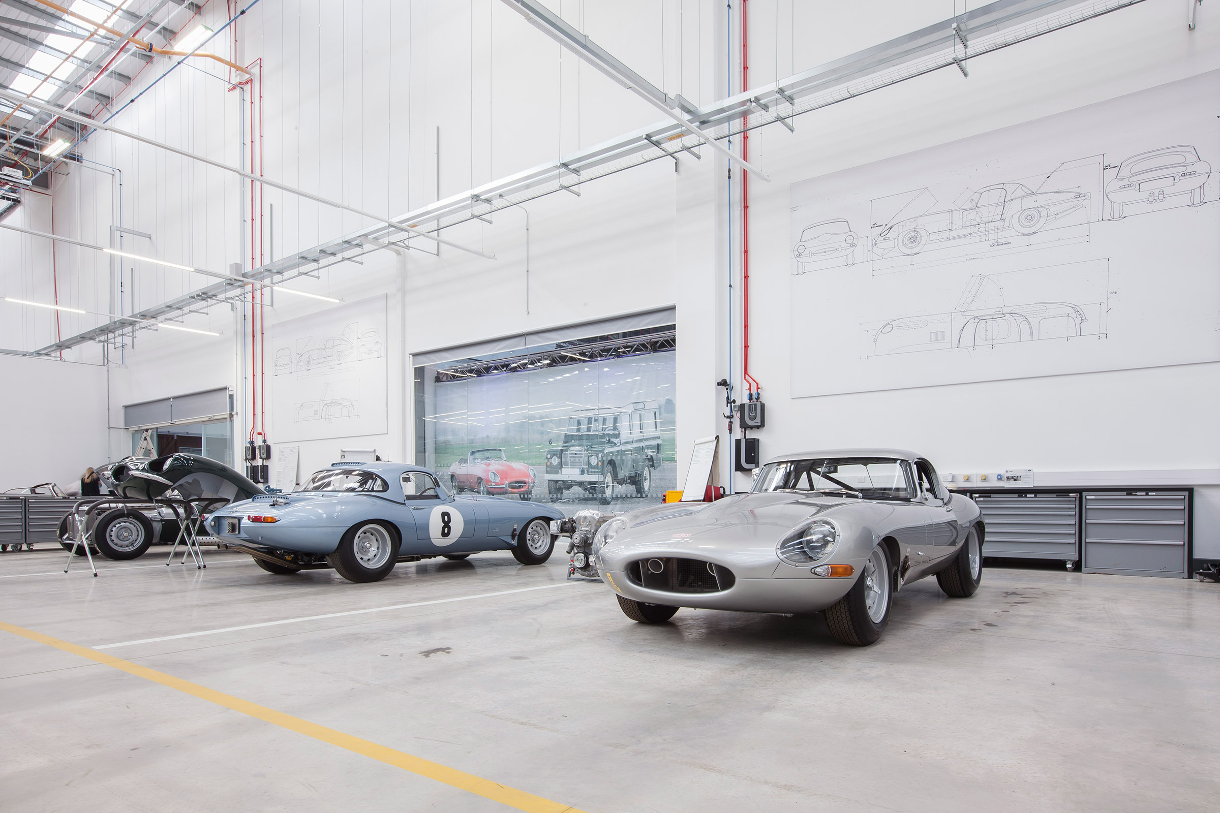Jaguar Land Rover Classic Works - E-Types 1