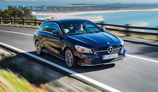 Mercedes-Benz CLA200 Shooting Brake - front