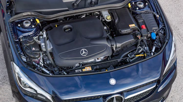 Mercedes-Benz CLA200 Shooting Brake - engine bay