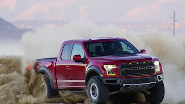 Ford Raptor F-150 red
