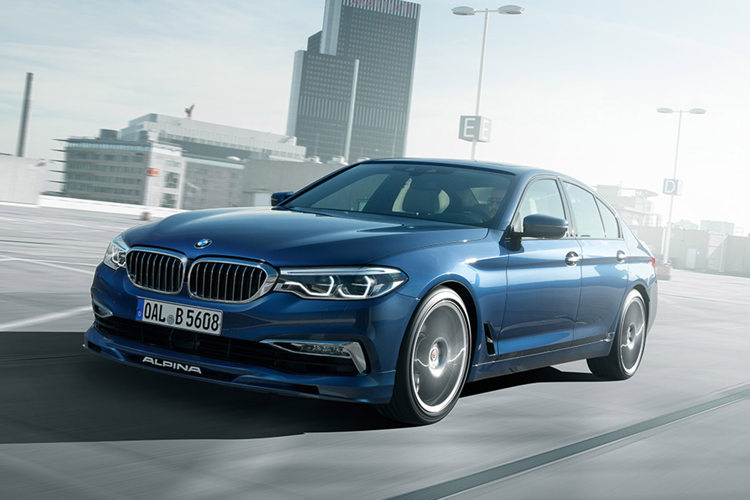 Alpina B5 Bi-Turbo G30/G31 - driving