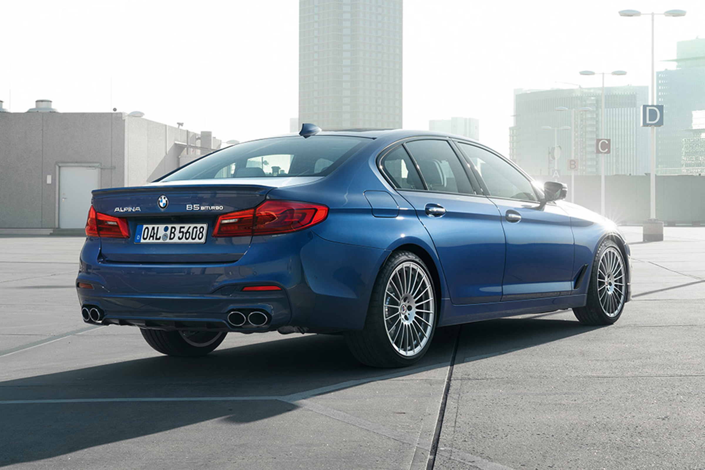 Alpina B5 Bi-Turbo G30/G31 - static rear