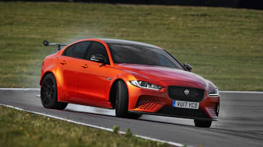 Jaguar XE SV Project 8 drift