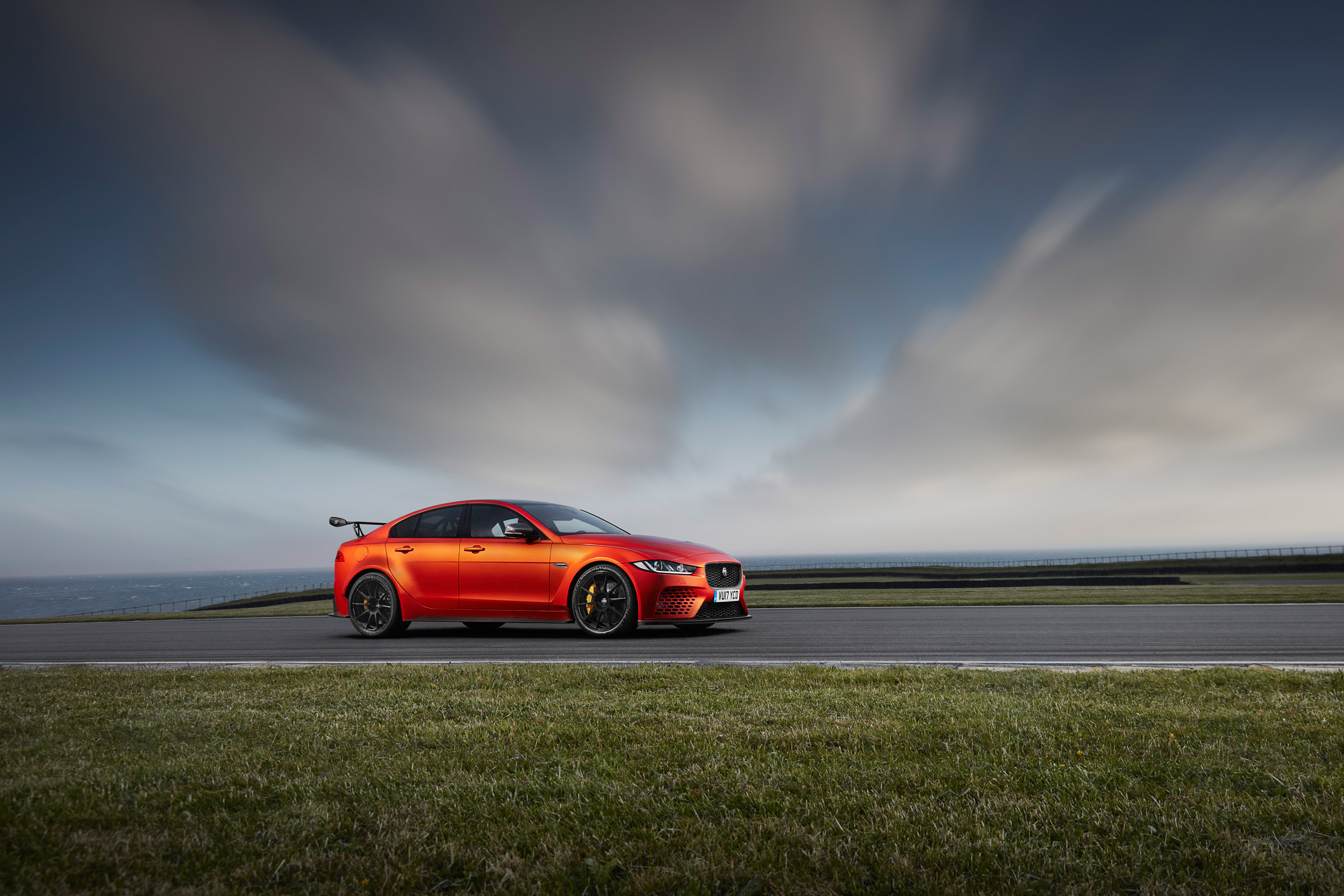 Jaguar XE SV Project 8  side