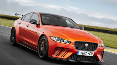 Jaguar XE SV Project 8 tracking