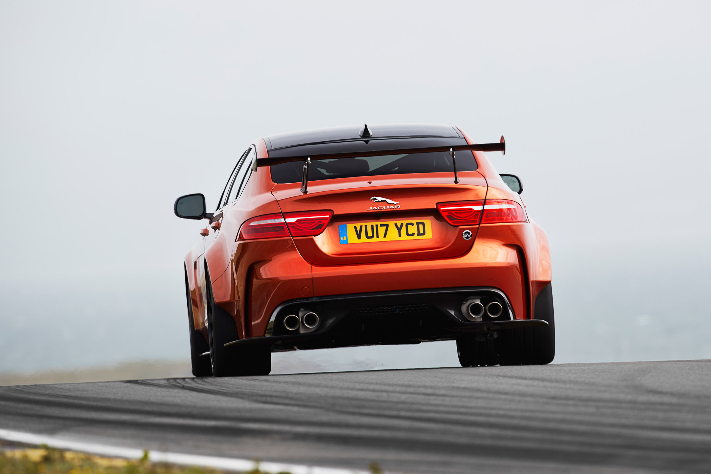 Jaguar XE SV Project 8 rear 2