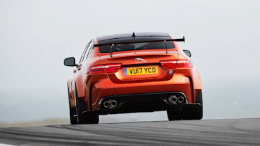 Jaguar XE SV Project 8 rear 2