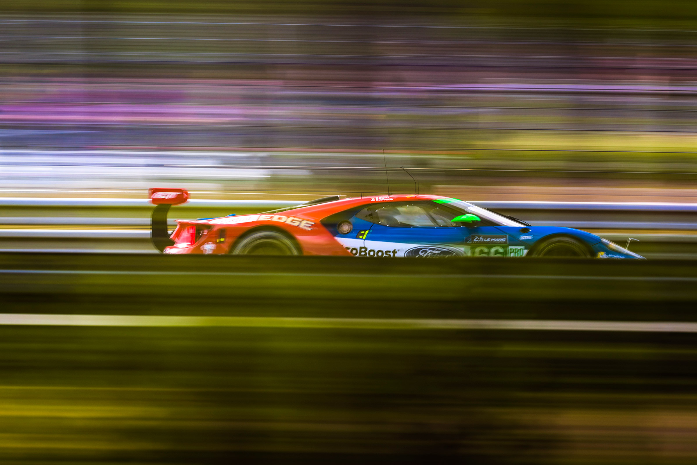 Le Mans test day 2017 - GT moving