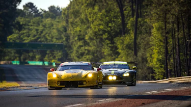 Le Mans 2017 - Corvette in front of AMR