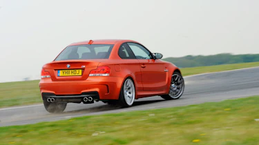 BMW 1-series M Coupe track rear