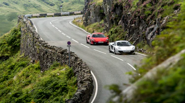 McLaren 12C vs McLaren 540C - front header