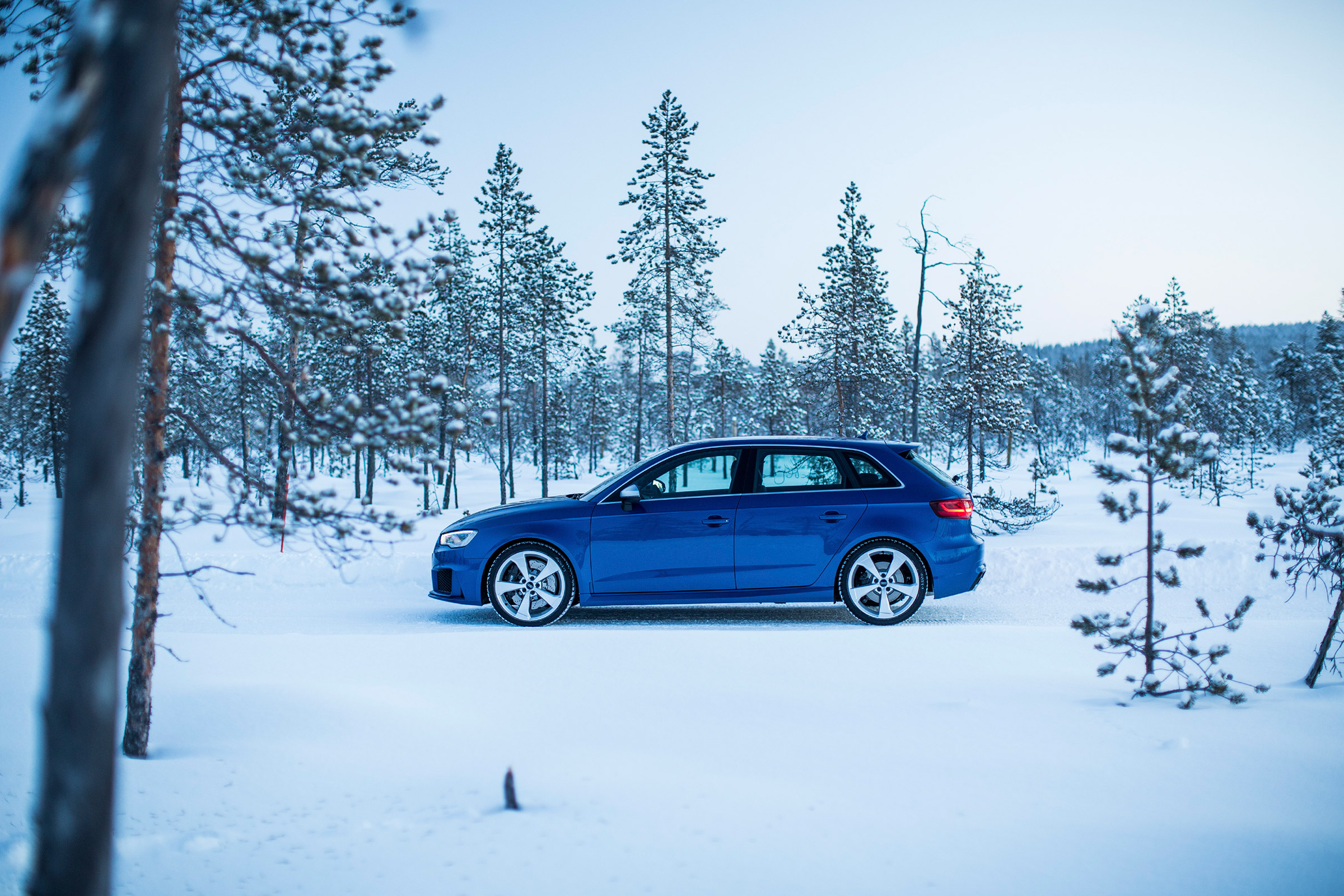 Audi RS3 - snow profile