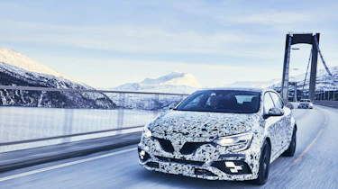 Renault Megane RS - front tracking