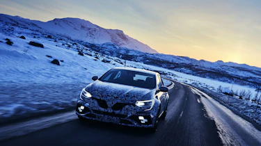 Renault Megane RS - front tracking