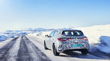 Renault Megane RS - rear tracking