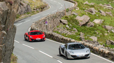 McLaren 12C vs McLaren 540C - front header