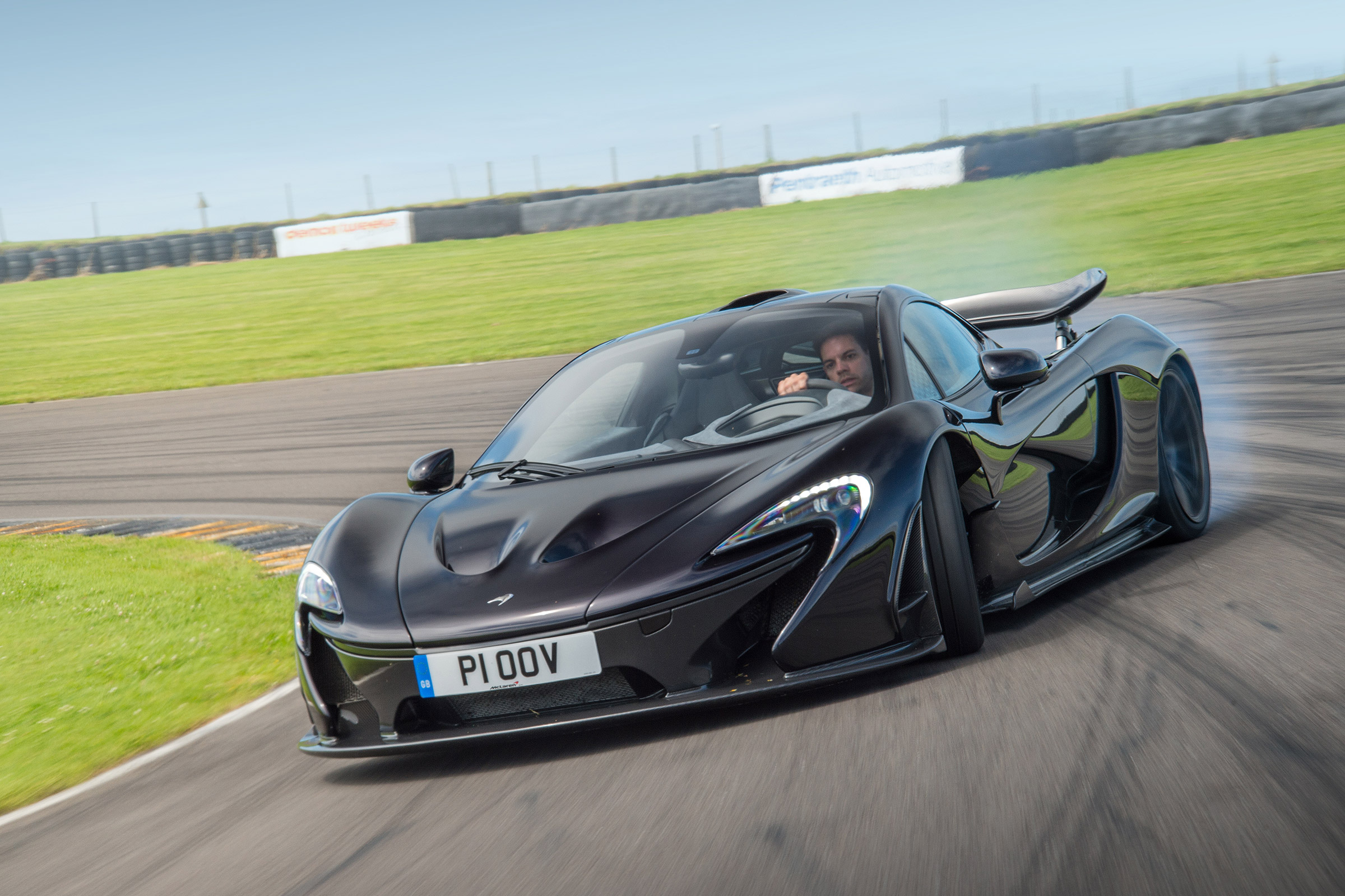 McLaren P1 - front cornering