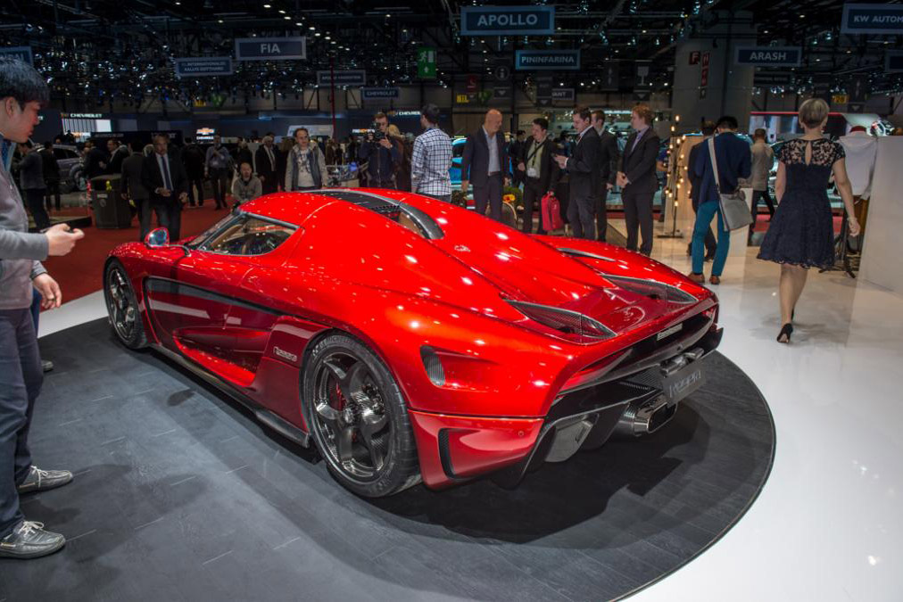 Koenigsegg Regera - motorshow pics