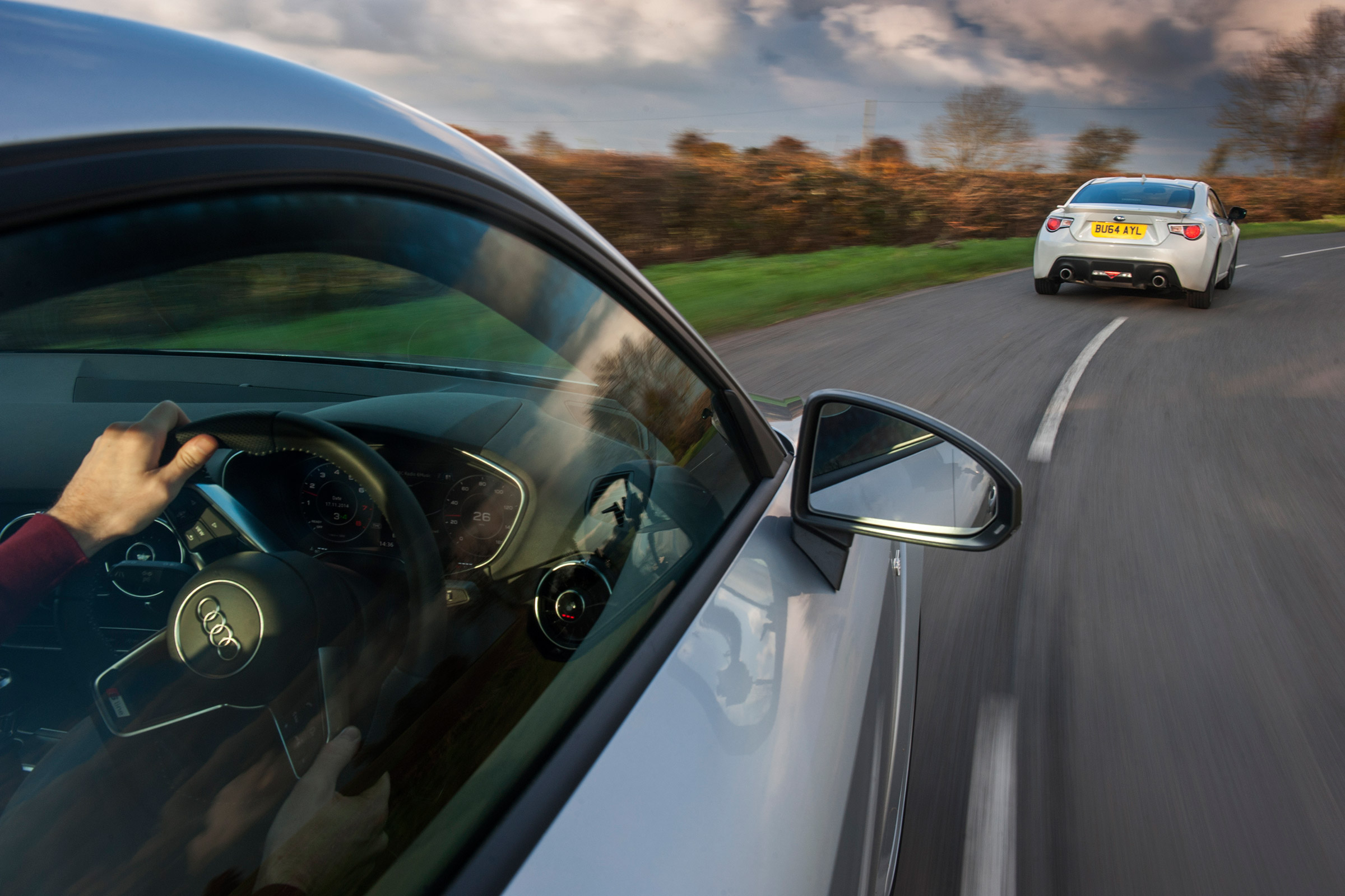 Group shot - Audi TT interior