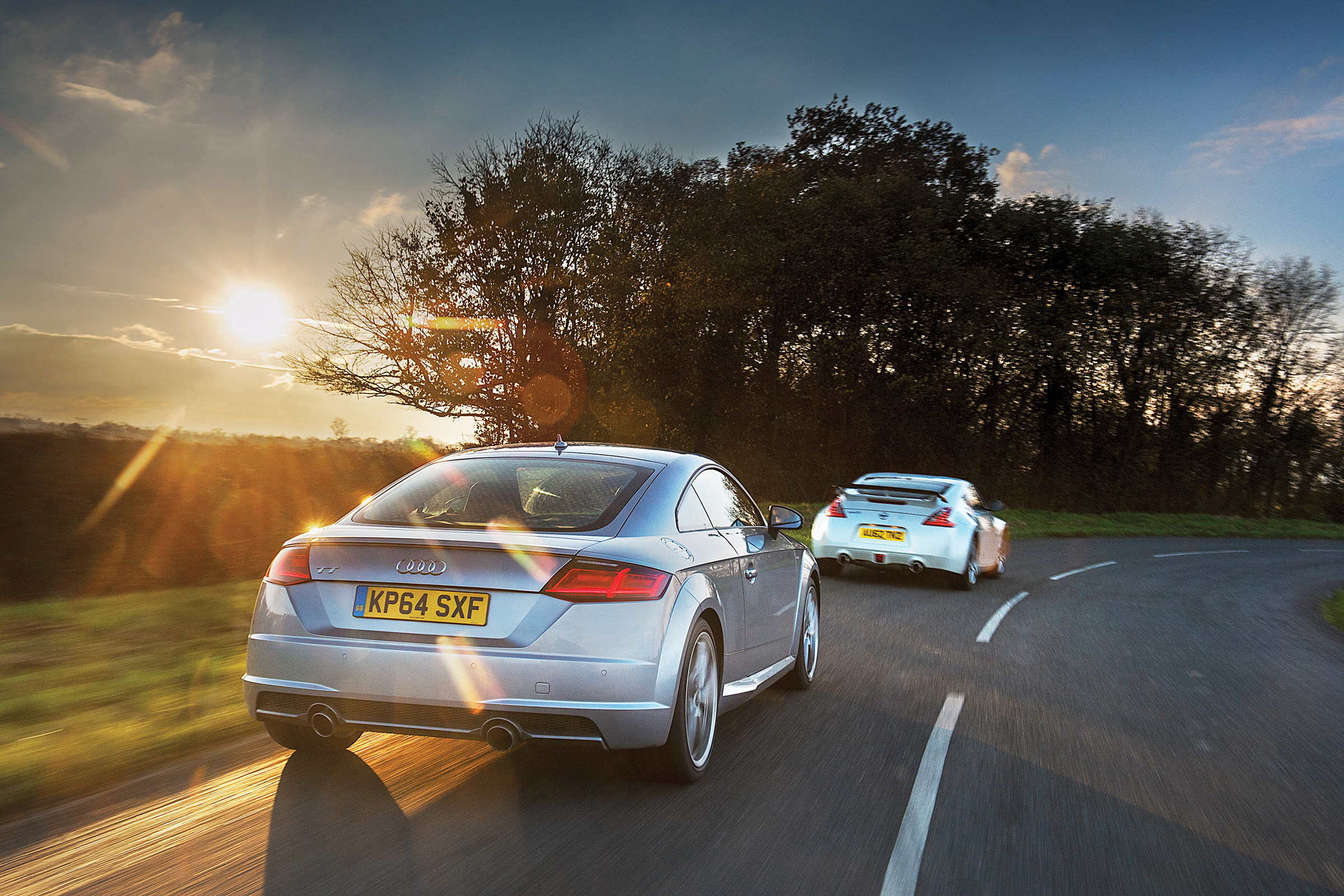 Group shot - Audi TT rear