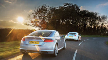 Group shot - Audi TT rear