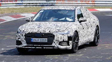 2018 Audi S6 spied - front 2
