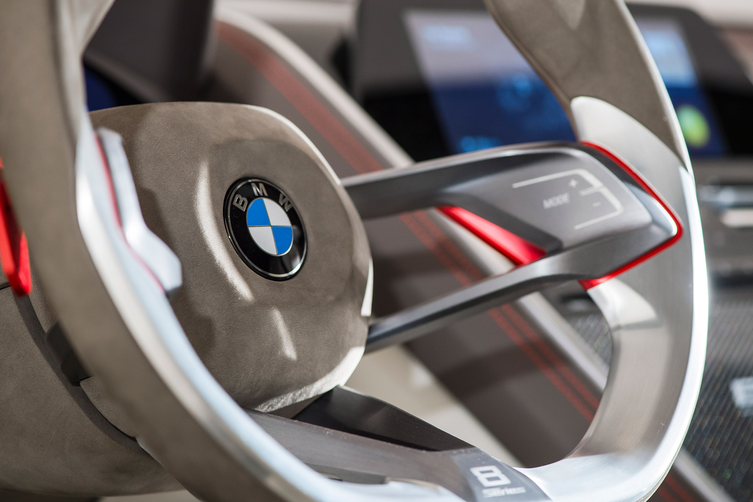 BMW 8-series concept - steering wheel